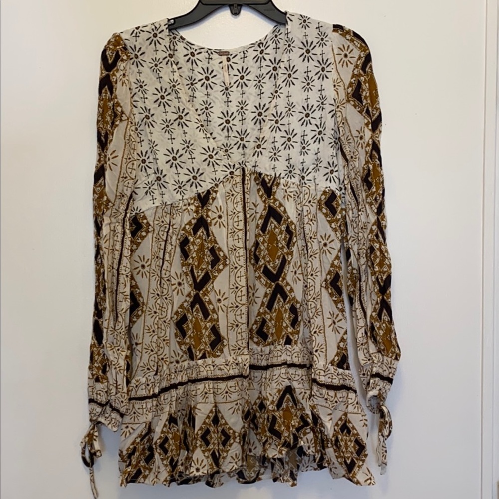 Free People Babydoll Top